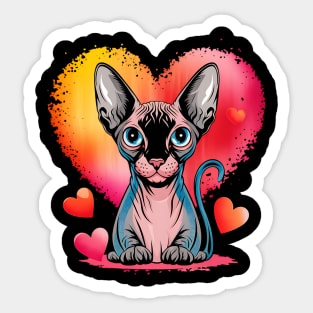 Devon Rex Cat Lover Devon Rex Sticker